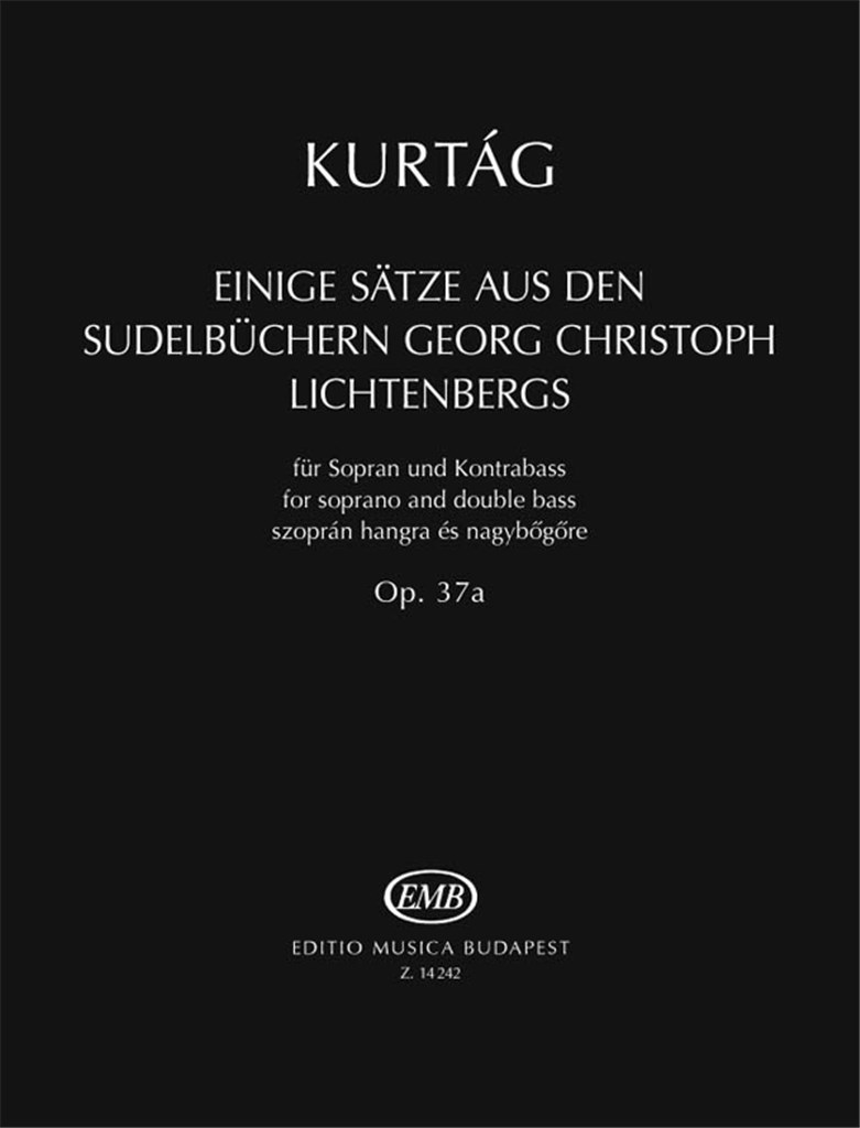 Einige Sätze aus den Sudelbüchern G.C.Lichtenbergs